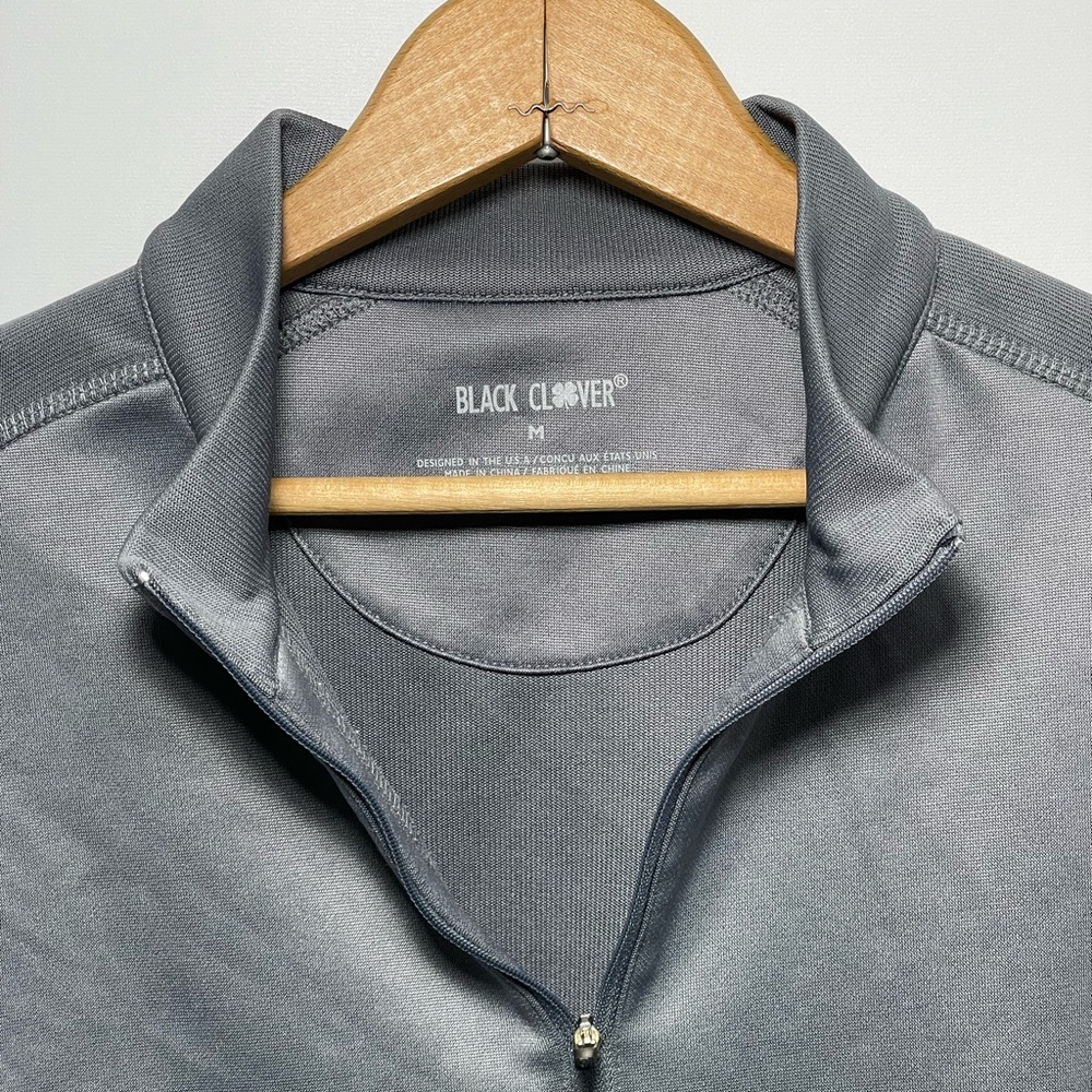 Black Clover quarter zip golf long sleeve - Picture 7 of 7